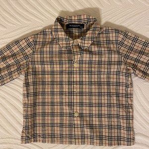 Burberry Boy's Long-Sleeve Cotton Shirt